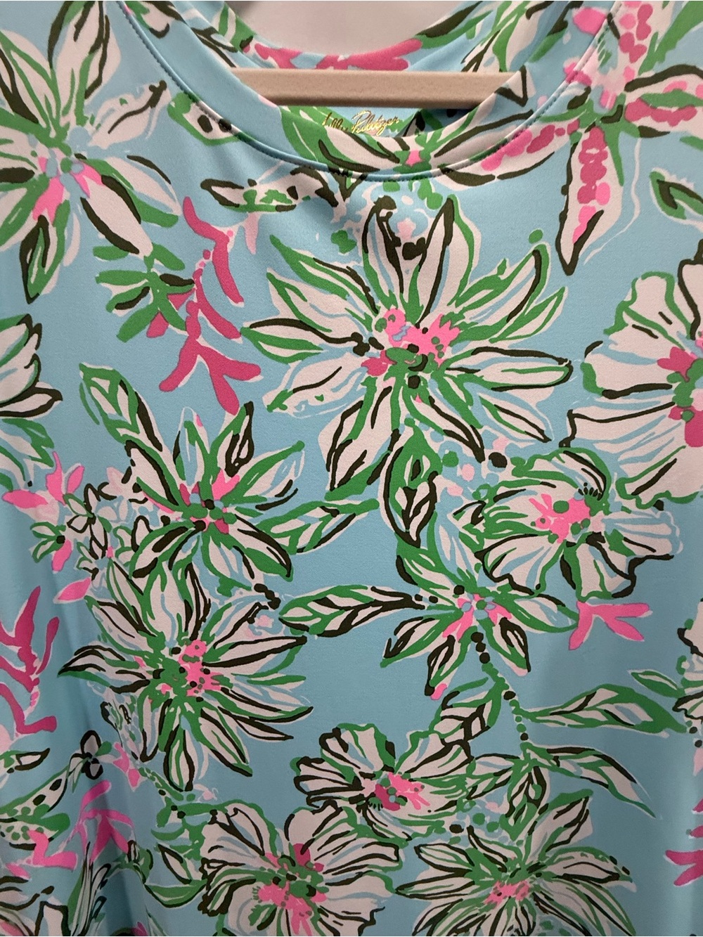 Lilly Pulitzer Deena Mint Green Floral Midi Dress Retail $238 - Picture 4 of 13